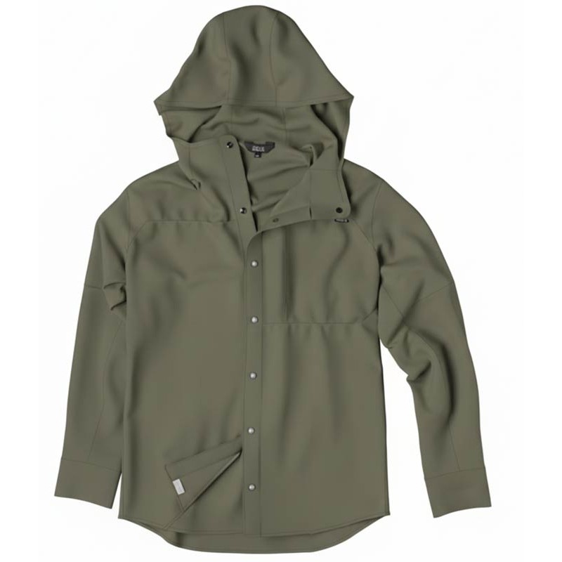 Choix du pêcheur - Chemise Manches Longues Homme Orvis PRO SUN Stretch Hoodie - Vert - L