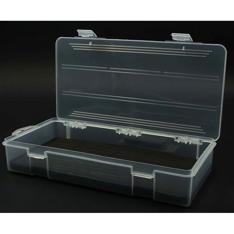Choix du pêcheur - Boîte de Rangement Scratch Tackle Serie Standard Mousse - 25.5 x 12.5 x 4.5 - S - 1