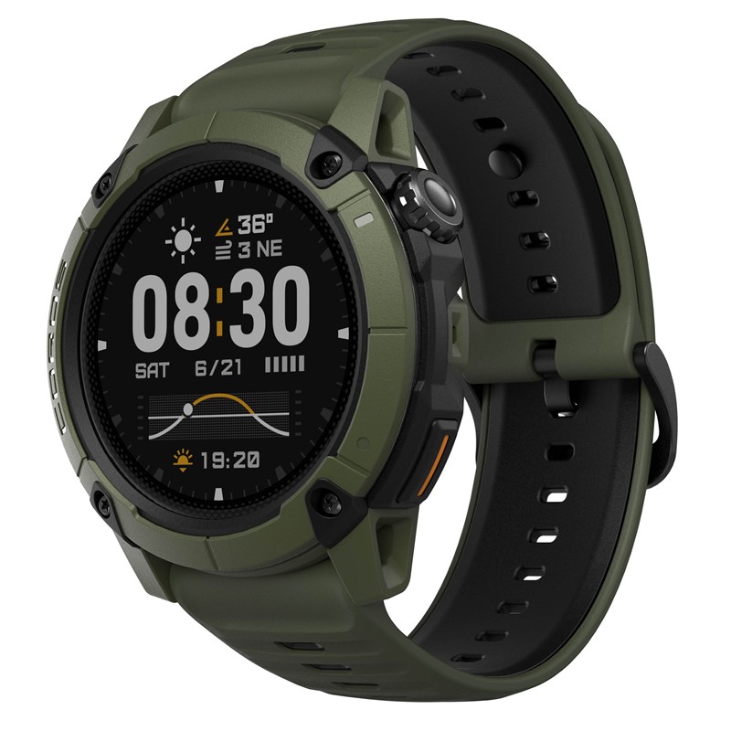 Sélection pêche - Montre Pêche GPS Coros Nomad Green - Vert - 46