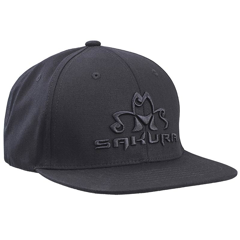Choix du pêcheur - Casquette Homme Sakura Flat Visor - Noir - Unique