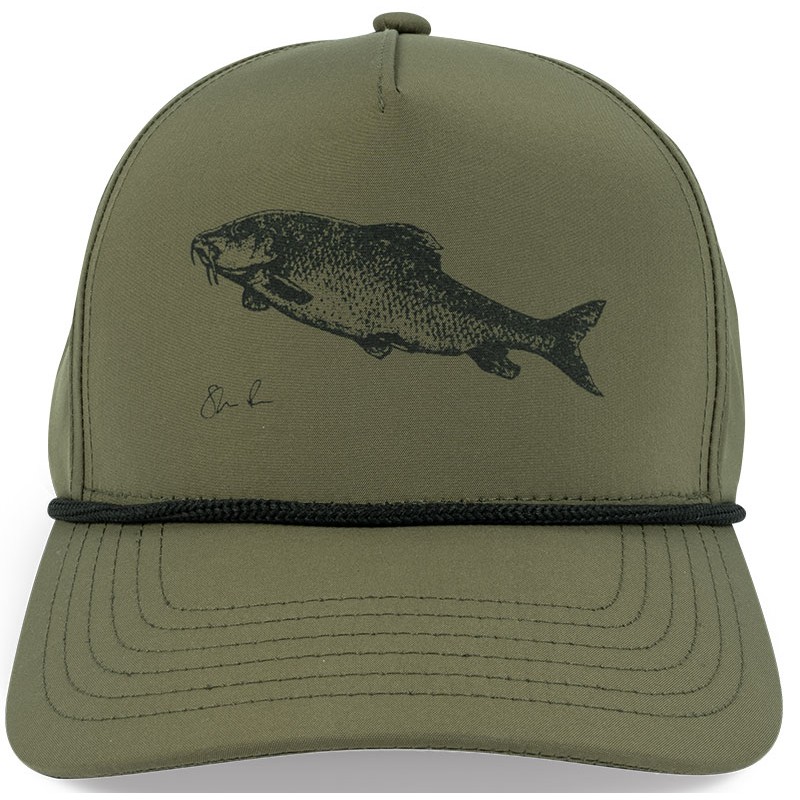 Choix du pêcheur - Casquette Korum Waterproof Rope HAT Barbel - Kaki - Unique