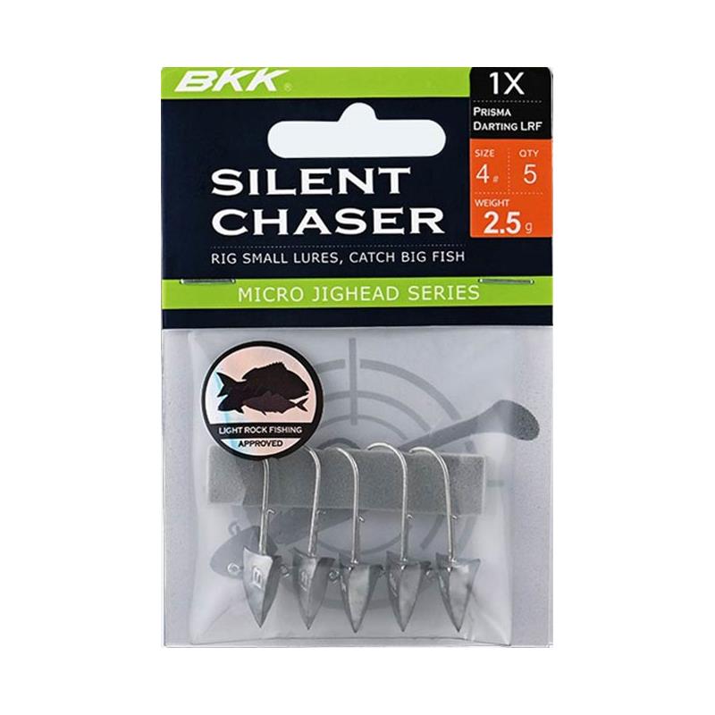 Pour vos sorties - Tête Plombée BKK Silent Chaser Prisma Darting - 5 - N°2 - 3.5