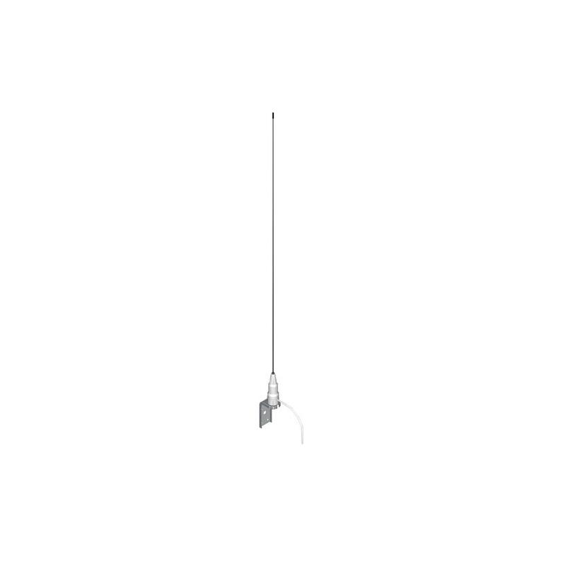 Choix du pêcheur - Antenne Banten AIS Voilier Fouet Inox Equerre Courte 18ML de Câble - Inox - Avec Équerre en Inox - 100
